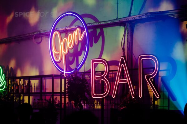 Neon open bar
